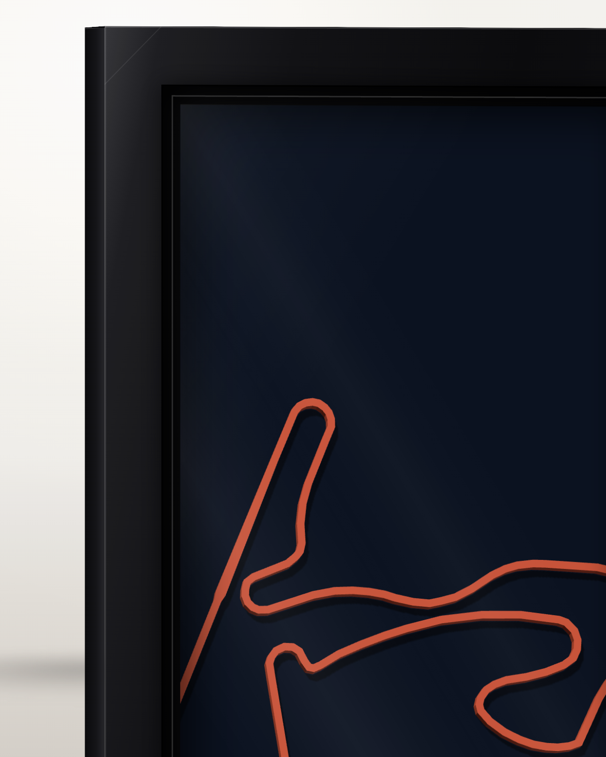 Circuit Zandvoort poster detail
