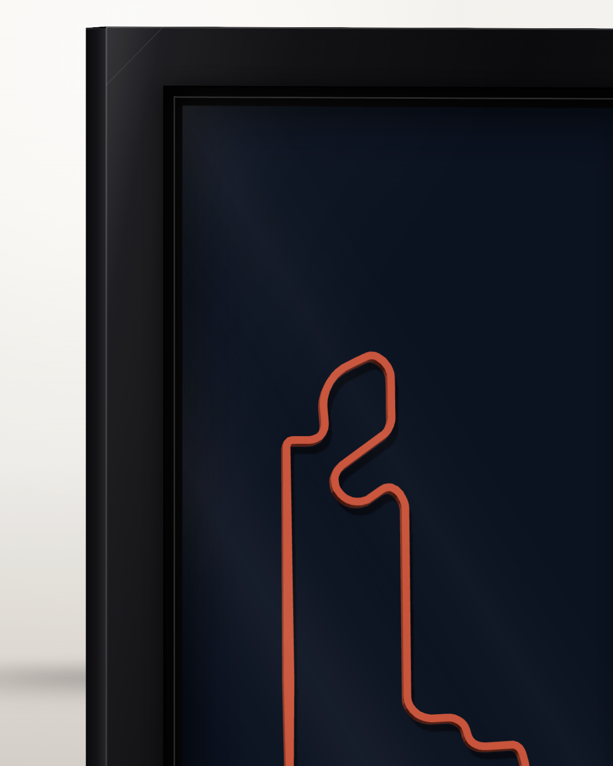 Indianapolis Motor Speedway poster detail